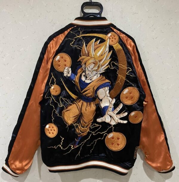 Dragon Ball Z Sukajan Jacket Son Goku Super Saiyan JT06062082