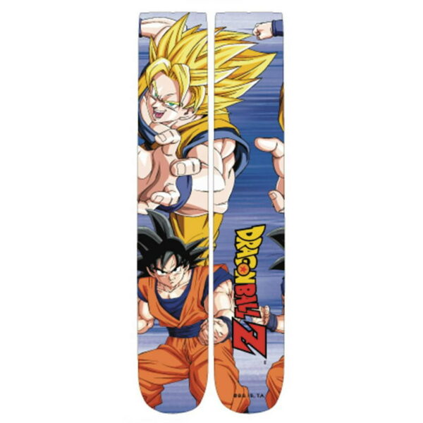 Dragon Ball Z Super Saiyan 360 Print Crew Socks SO06062127