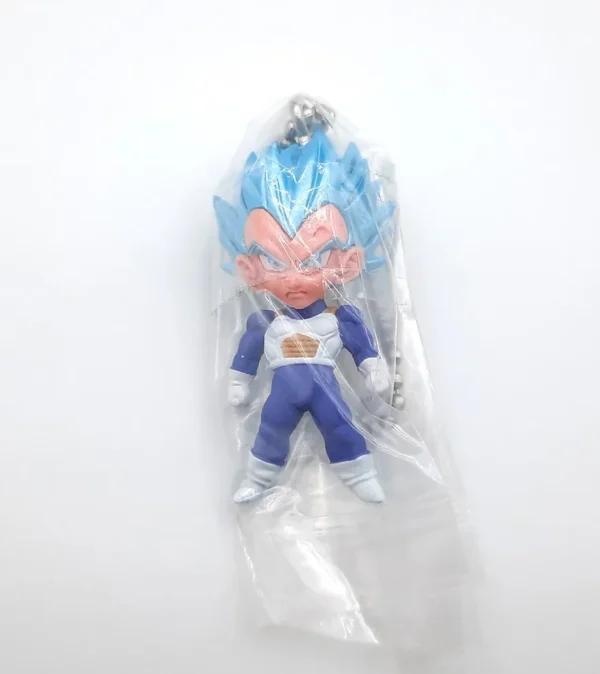 Dragon Ball Z Super Saiyan Blue Vegeta Gacha Mascot Keychain KC07062168