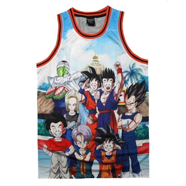 Dragon Ball Z Tank Top Athletic Basketball Jersey Medium TT07062057