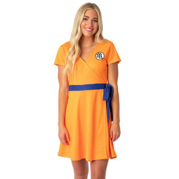 Dragon Ball Z Womens Kanji Symbol Cosplay Costume Skater CO07062288