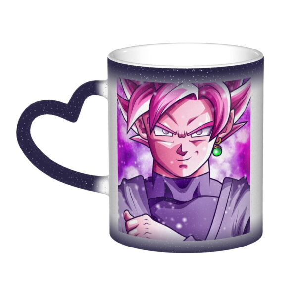 Dragonball Black Goku Rose 14oz Galaxy Coffee Mug MG06062269