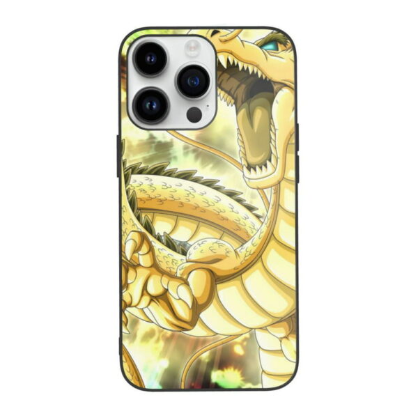 Dragonball Gold Shenron Phone Case for iPhone 14 Plus Pro PC06062497