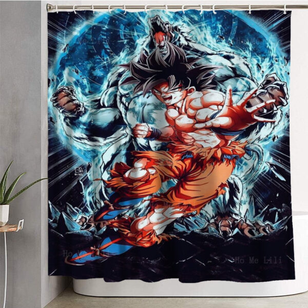 Dragonball Waterproof Shower Curtain High Quality Anime SC10062162