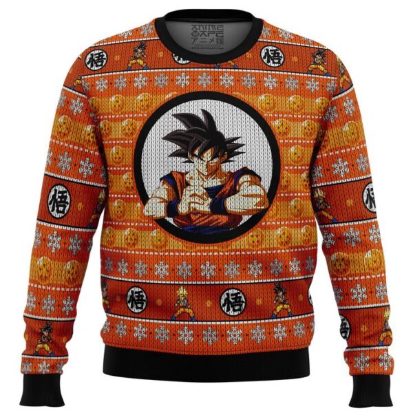 Dragonball Z Son Goku Ugly Christmas Sweater UG07062045