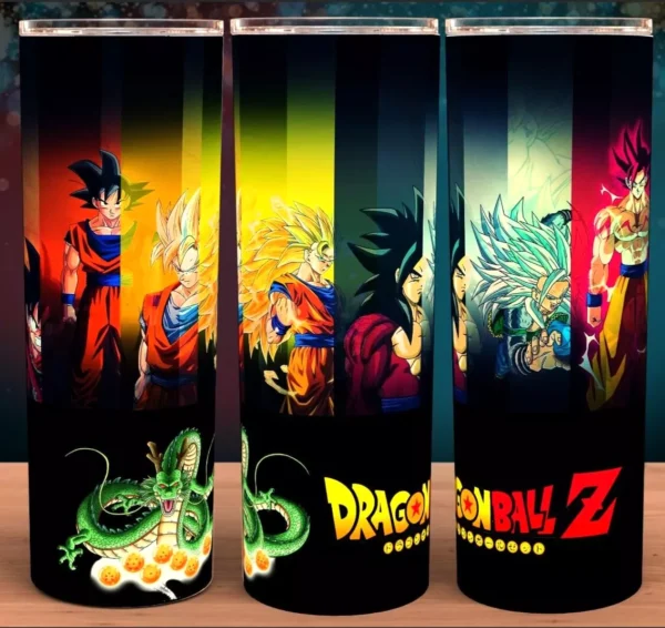Dragonball Z Super Saiyan Anime 90s Cup Mug Tumbler 20oz MG06062203