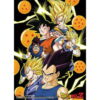 Fabric Poster Vegeta, Goku & Vegito Wall Art PO11062037