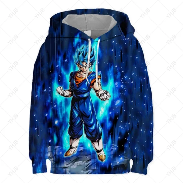 Fashion Dragon Ball Z Hoodie For Kids Boys and Girls 3D Sweatshirt SW11062527