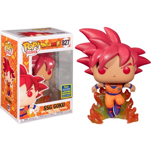Funko Pop Dragon Ball Z SSG Goku 827 Limited Edition KC07062625