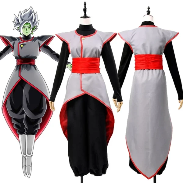 Fused Fusion Zamasu God Zamas Outfit Anime Halloween Cosplay CO07062369