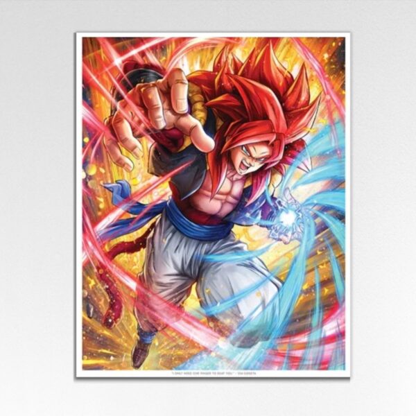 Gogeta Super Saiyan 4 (Dragon Ball Z) Premium Art Print WA07062225