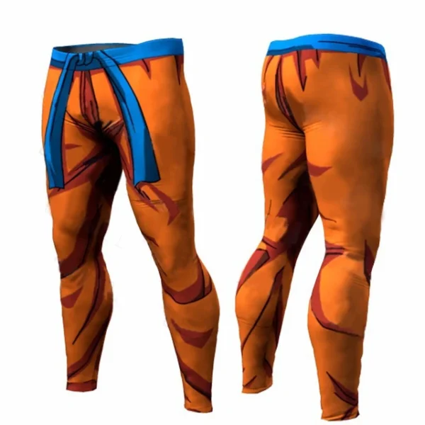 Goku 3D Printed Pattern Compression Tights Pants Men Sweat LG11062030
