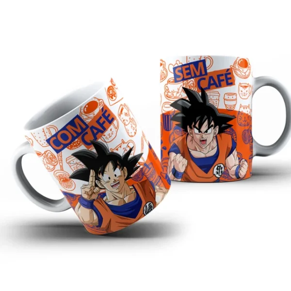 Goku Dragon Ball Z Mug With Coffee Without Coffee Custom Design MG06062040