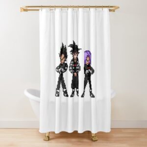 Goku Drip Shower Curtains for Sale SC10062097