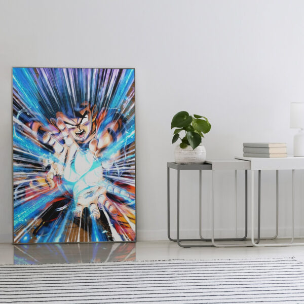 Goku Kamehameha Dragon Ball Z Anime Wall Art WA07062080