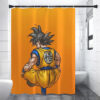 Goku Orange Background Shower Curtains SC10062068