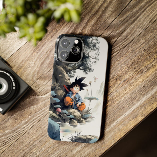 Goku Phone Case for iPhone X, 11, 12, 13, 14, 15, Pro & Max DBZ Anime Design PC06062549
