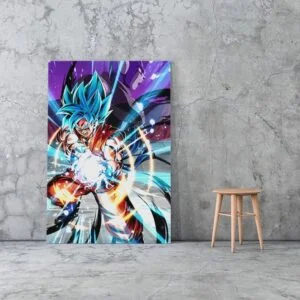Goku Poster Wall Stickers Living Room Decor Wallpaper Oil ... WA07062059