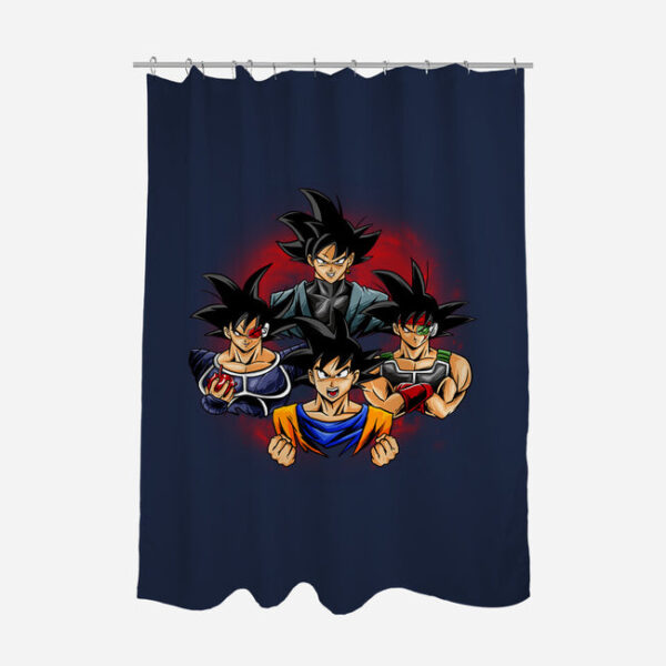 Goku Rhapsody none polyester shower curtain spoilerinc SC10062172