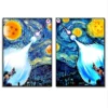 Goku Starry Night Nursery Wall Art PO11062106