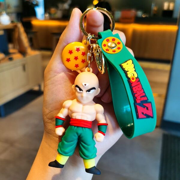 Goku Super Saiyan Figure Bag Pendant Dragon Ball Car Keychain KC07062587