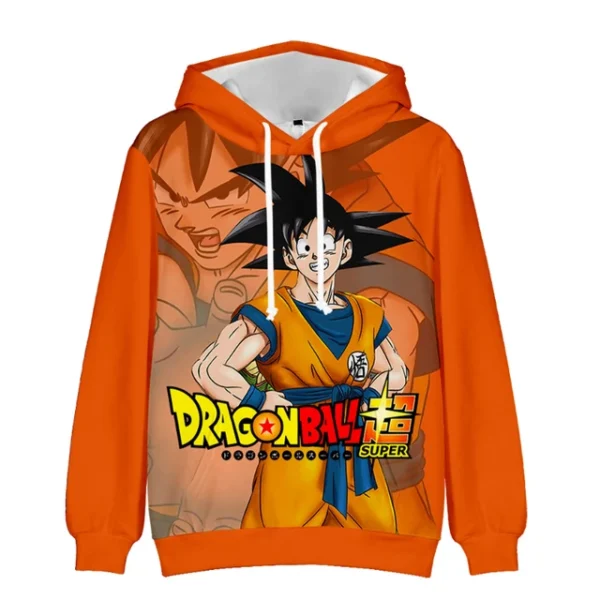 Goku Sweatshirt Hoodie Harajuku Anime Dragon Ball Hoodie 3D SW11062389
