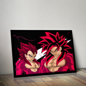 Goku & Vegeta SS4 Limit Breaker Poster Dragon Ball Etsy UK WA07062033