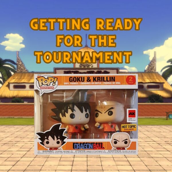 Goku and Krillin Dragon Ball Keychain KC07062072