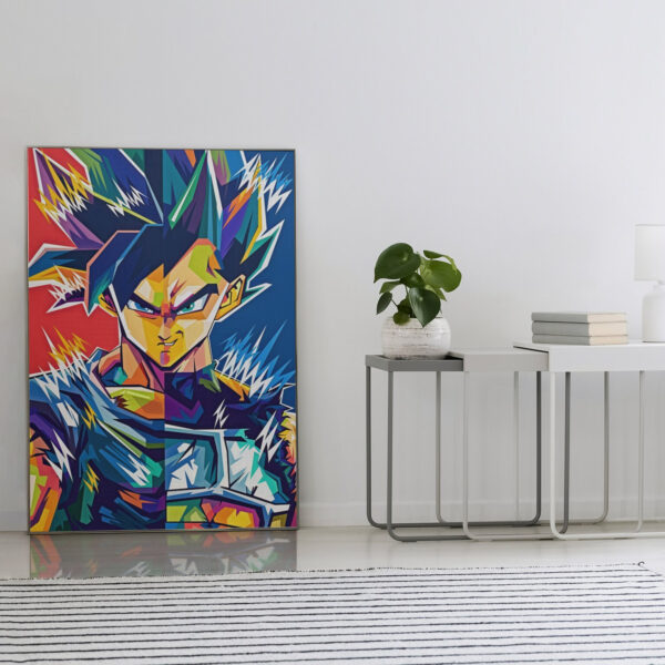Goku and Vegeta Poster Etsy WA07062035