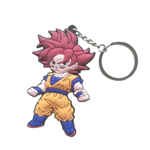 Hakop 2.5 Dragon Keychain Super Saiyan God Goku Youth KC07062208