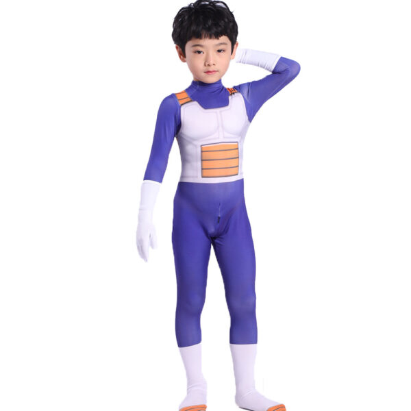 Halloween Anime Vegeta Cosplay Costume for Kids CO07062477