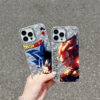 Hot Anime Dragon Ball Silver Electroplate Case for iPhone 11 Saiyan Broly Goku Phonecase for iPhone 14 13 12 Pro Max Soft Cover PC06062147