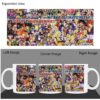 Hot Water Color Changing Reactive Cartoon Taza Dragon Ball Z Cup Son Goku Mugs Super Saiyan Vegeta Coffee Cup Canecas Kaio Ken MG06062302