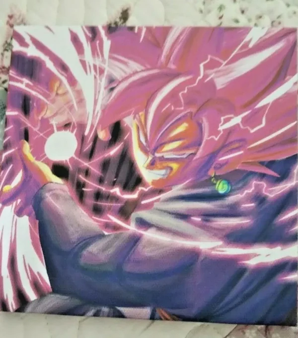 Ichiban Kuji Dragon Ball The Greatest Saiyan E Prize Canvas WA07062334
