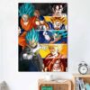 Japanese Anime Dragon Ball Goku Canvas Painting HD Mural WA07062243