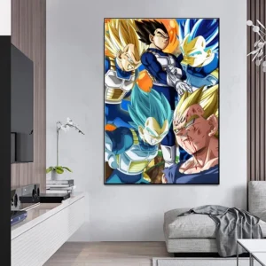 Japanese Anime Dragon Ball Peripheral Canvas Painting Goku WA07062227