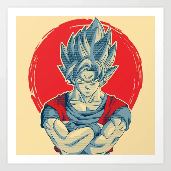 Japanese Art Print of Goku by Miracle Studio TA10062078