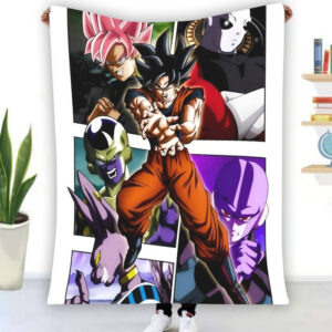 Kamehameha Goku Black Dragon Ball Z Blanket TA10062190