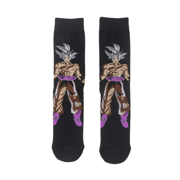 Kawaii Dragon Ball Super Saiyan Vegeta & Goku Cosplay Socks SO06062070