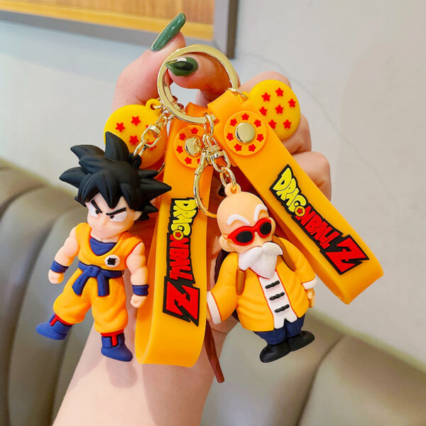 Keychain Anime Super Saiyan Goku Figure KC07062351