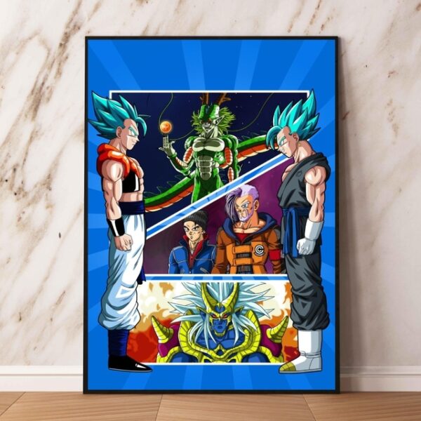 Kuririn Poster Canvas Master Roshi Painting HD Print Dragon WA07062263