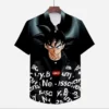Male Clothes Men s Shirt Seaside Trip Shirts Dragon Ball Z SW11062422