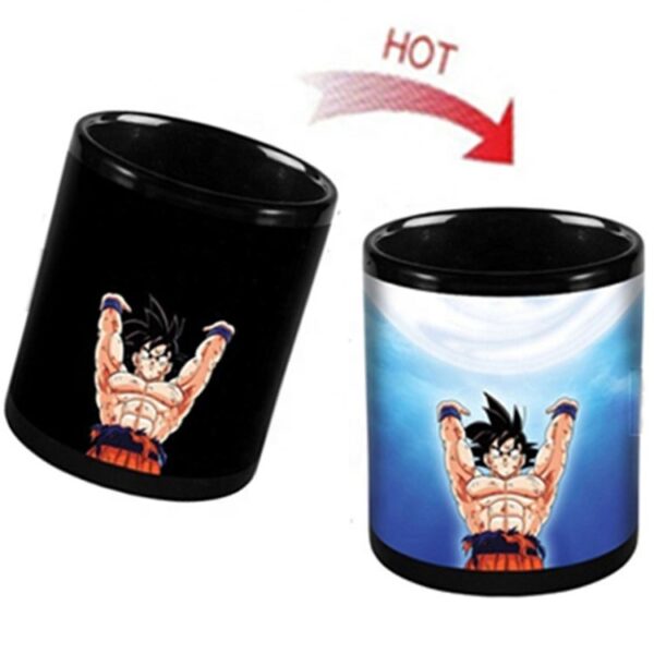 Manufacturers Wholesale Heat Reactive Magic Mug Dragon Ball Z Color Changing Cups Magic Tea Ceramic Coffee Mug MG06062285