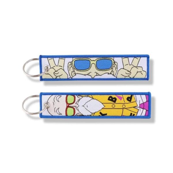 Master Roshi Embroidered Fabric Keychain KC07062481