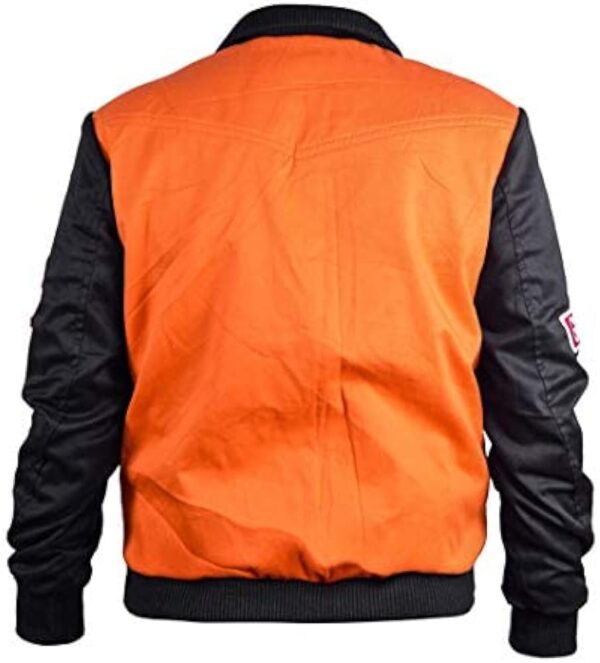 Men s Dragon Ball 59 Cosplay Orange Cotton Jacket JT06062025