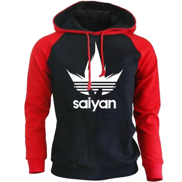 Men s Hoodies Anime Z Sweatshirt Harajuku Pullover 2019 Casual Raglan Hoody Autumn Winter Men s Sportswear Hoodie SW11062469