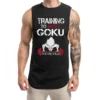 Men s Training to Beat GOKU Workout Gym I Back Muscle Dry TT07062141