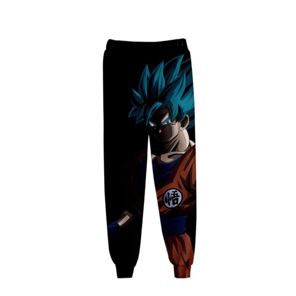 Mens Anime DBS Son Goku Majin Buu Sports Pants Sweatpants TrousersAdult Size LG11062048