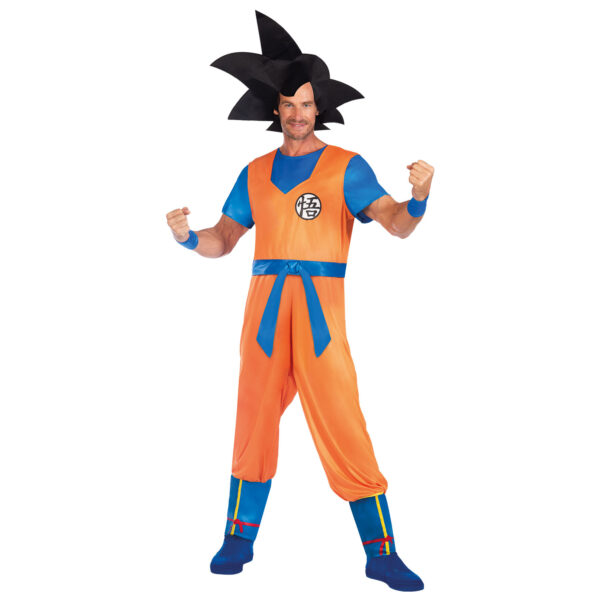 Mens Dragon Ball Z Goku Cartoon TV Series Costume CO07062450