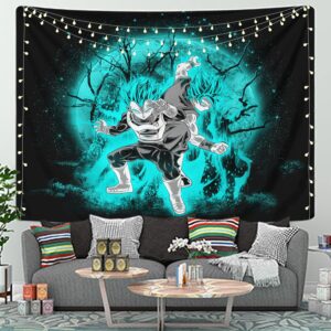 Moonlit Goku and Vegeta Room Decor Tapestry TA10062108